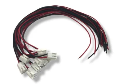 JST VH 3.96mm 2-Pin Connector Wire 30cm for DIY CNC Electric LED PCB Board 10pcs - Image 1 of 4