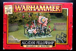 OOP Citadel / Warhammer Metal Tilean Empire Dogs Of War Alcatani Fellowship NIB - Picture 1 of 5