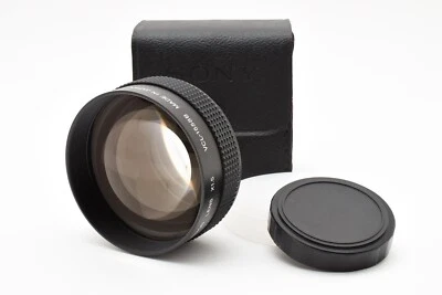🚀🎁《TOP ESTADO PERFEITO na CAIXA》Sony VCL-1558B Lente de Teleconversão X1.5 JAPÃO✈✈✈✈✈✈✈✈✈ - Imagem 1 de 4