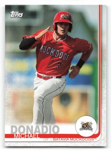 2019 Topps Pro Debut #103 MICHAEL DONADIO Batavia Muckdogs NICE CARD !!!