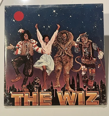 The Wiz LP Soundtrack NOS Sealed 1978 MICHAEL JACKSON Diana Ross Gatefold Foto 1 de 2