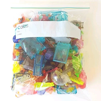 450grams  LEGO TRANSPARENT TRANSLUCENT CLEAR RANDOM SELECTION - image 1 of 2