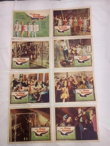 The Flying Fontaines Original 1958  11x14 Lobby Card Set Of 8 Posters - Picture 1 of 15
