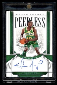 2023-24 Panini National Treasures Shawn Kemp Peerless Signatures Auto /49 HOF - Picture 1 of 2