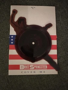 BRUCE SPRINGSTEEN Cover Me SHAPED PICTURE DISC with STANDEE - Picture 1 of 7