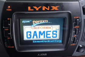 Atari Lynx II Handheld console with New Lcd Screen and recap ready to go ,tested