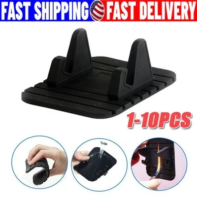 Car AntiSlip Dashboard Rubber Mat Mount Holder Stand for Mobile Phone GPS lot - Image 1 of 4