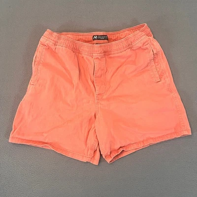 American Rag CIE Mens Lg Shorts 30W 6" Bermuda Pink Button Pocket Travel Pull On - Image 1 of 4
