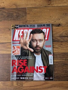 Kerrang! 1733 Rise Against + Art Print, Babymetal Poster Special, Alkaline Trio - Picture 1 of 6