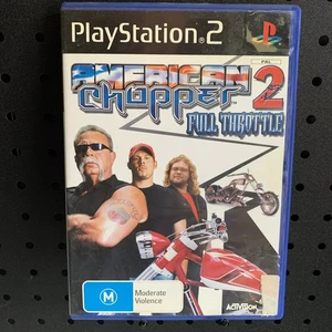 American Chopper 2 Full Throttle PlayStation 2 PS2 PAL w Manual Tracked Au Post - Picture 1 of 4