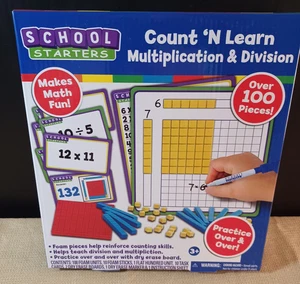 SCHOOL STARTER COUNT N LEARN MULTIPLICATION & DIVISION - Picture 1 of 1