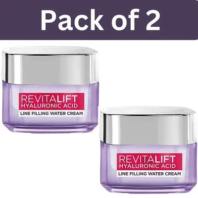 L'Oreal Paris Crema de Día para Mujer Hidrata y Rellena para Piel Radiante 15ml X 2 Foto 1 de 4