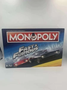 Monopoly Fast & Furious Brettspiel Hasbro. Sehr selten & Rarität. Unvollständig - Bild 1 von 5