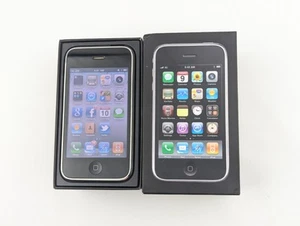 Apple iPhone 3GS 16G Black With Box Old Twitter Logo App Working A1303 - Picture 1 of 12