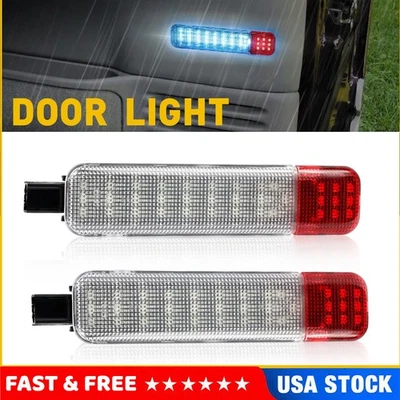 2x LED Door Panel Courtesy Lights For Hummer H2 Silverado Sierra C/K Yukon Tahoe - Image 1 of 4