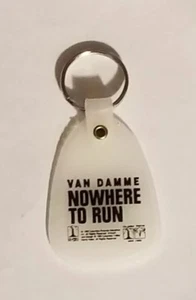 RARE 1993 NOWHERE TO RUN MOVIE PROMO KEYCHAIN - VAN DAMME GUC - Picture 1 of 1
