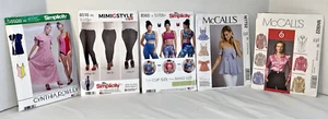 Brand New Lot of 5 Plus Size Misses "Simplicity" Patterns 14-22 Easy Uncut - Picture 1 of 14