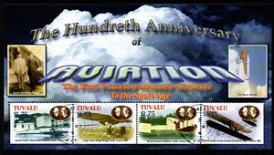 TUVALU SGMS1096 2003 100TH ANNIV OF AVIATION FINE USED - Picture 1 of 1