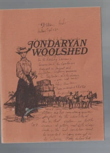 AUS LOCAL HISTORY , JONDARYAN WOOLSHED BOOKLET - Picture 1 of 1