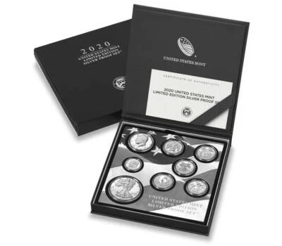 United States Mint Limited Edition 2020 Silver Proof Set - Image 1 of 3
