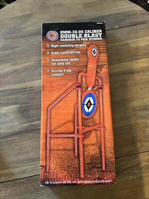 Do-All Double Blast High 9mm 30-06 Caliber Spinner Steel Target Traps DBHR93 - Image 1 of 4