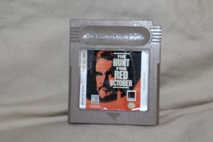 The Hunt for Red October (Nintendo Game Boy, 1991) Autentico TESTATO *LEGGI* - Foto 1 di 6