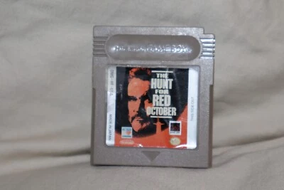 The Hunt for Red October (Nintendo Game Boy, 1991) Authentic TESTED *READ* - Image 1 of 4