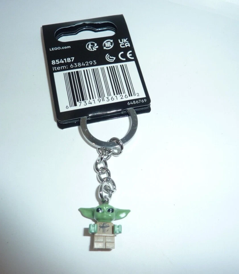 Lego Key Chain Keychain Star Wars The Mandalorian (854187) Grogu The Child