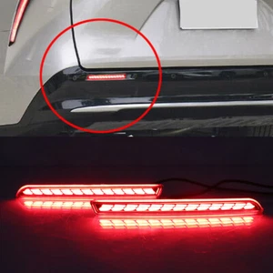 For 2021-2024 Toyota Sienna Rear Bumper Light Rear Fog Lamp Brake Signal Turn 2X - Picture 1 of 6