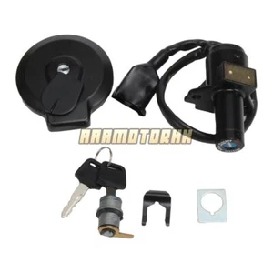 Fuel Gas Tank Cap Ignition Switch Seat Lock W/ Key Set For Honda CBR400F 1983 - Foto 1 di 5