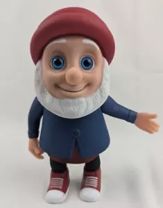 Israel Plastik sparen Kinder Sparschwein Dan Chaschan Zwergbank Hapoalim Judaica - Bild 1 von 14
