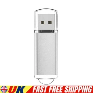 CW10029 High Speed USB 2.0 Flash Drive Clear Cap Thumb Drive (64MB Silver) - Afbeelding 1 van 10