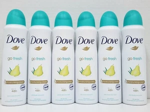 Dove Antiperspirant Deodorant Spray-Pear&Aloe Vera 5.07oz (Pick 3 or 6 Pack) - Picture 1 of 5