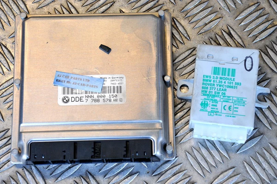 Land Rover Freelander 1 TD4 ECU p&p kit NNN000150 7788578 EWS YWC106631 + chip - Immagine 1 di 1