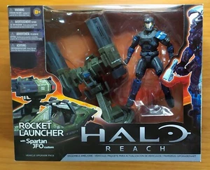 Halo Reach Mc Farlane Toys ROCKET LAUNCHER with SPARTAN JFO custom - Foto 1 di 6