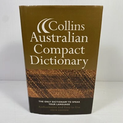 Collins Australian Compact Dictionary Sixth Edition Small Hardcover 2004 - Image 1 of 4