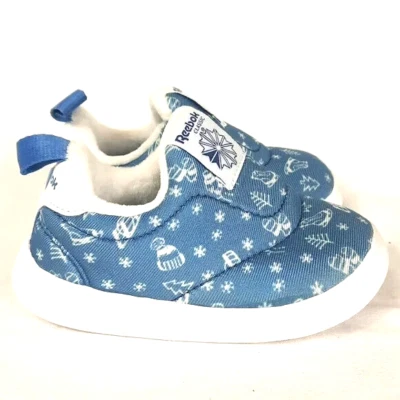 Reebok Classic ребенка ясельного возраста клуб поскользнуться на IV модные кроссовки размер 4,5 синий G57490 - Изображение 1 из 4