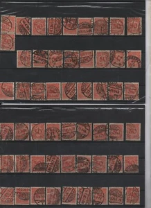 54 x Michel n. 342 rosette nel coperchio del cestino buoni timbri (189) - Foto 1 di 1