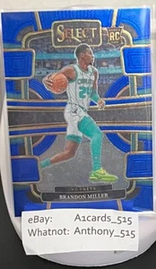 Brandon Miller - 2023-24 Select Rookie Concourse Blue! Charlotte Hornets! - Picture 1 of 3
