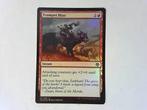Foil Trumpet Blast Iconic Masters - Magic the Gathering Mtg Red - Picture 1 of 1