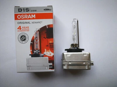 1X OEM NEW  OSRAM XENARC D1S 66144CBI Cool Blue 4300K HID XENON LIGHT BULB - Image 1 of 4