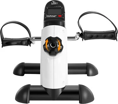 Mini Exercise Bike Pedal Exerciser Bike Cycle Arm Leg exercise LCD Display Home - Image 1 of 4