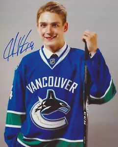 JAKE VIRTANEN SIGNED VANCOUVER CANUCKS 8X10 PHOTO - Picture 1 of 1