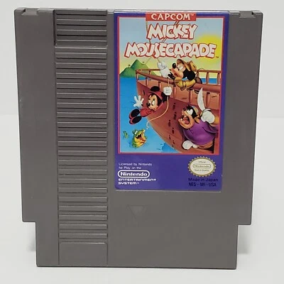 Mickey Mousecapade (Nintendo Entertainment System, 1988) Cleaned Tested - Image 1 of 4