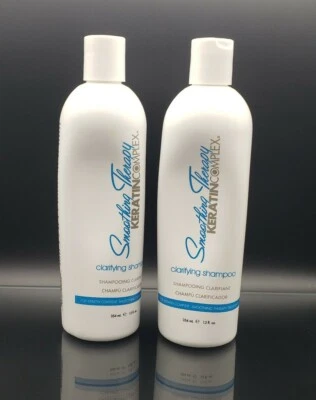 Keratin Complex Smoothing Therapy Clarifying Shampoo (Lot of 2) SEALED  - Image 1 of 4