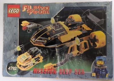 LEGO Alpha Team Navigator & ROV, 4792 Mission Deep Sea Instruction Manual Only - Image 1 of 4