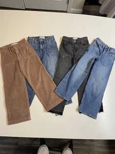 Girls Abercrombie Kids Jeans Bundle Of Four Size 5/6 - Picture 1 of 9