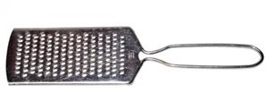 Rallador de mano de acero inoxidable Zester 8 3/4" hecho en Japón de colección - Imagen 1 de 3