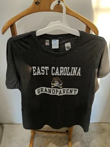 Camiseta de abuelo de la Universidad de Carolina del Este ECU para hombre gris XL - Imagen 1 de 2