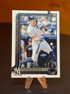 Tarjeta de béisbol 2025 Topps Series One - #509 Giancarlo Stanton - New York Yankees - Imagen 1 de 2